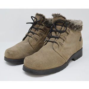 Sporto Womens Boots Tan Suede Size 10 M